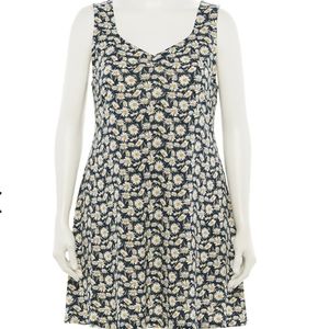 WallFlower XXL Floral Dress - Mood Indigo